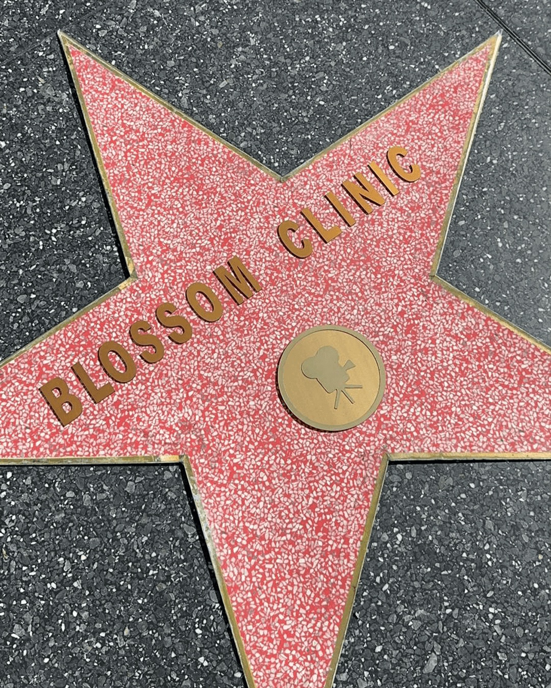 Estrela promocional com o nome Blossom Clinic em Hollywood